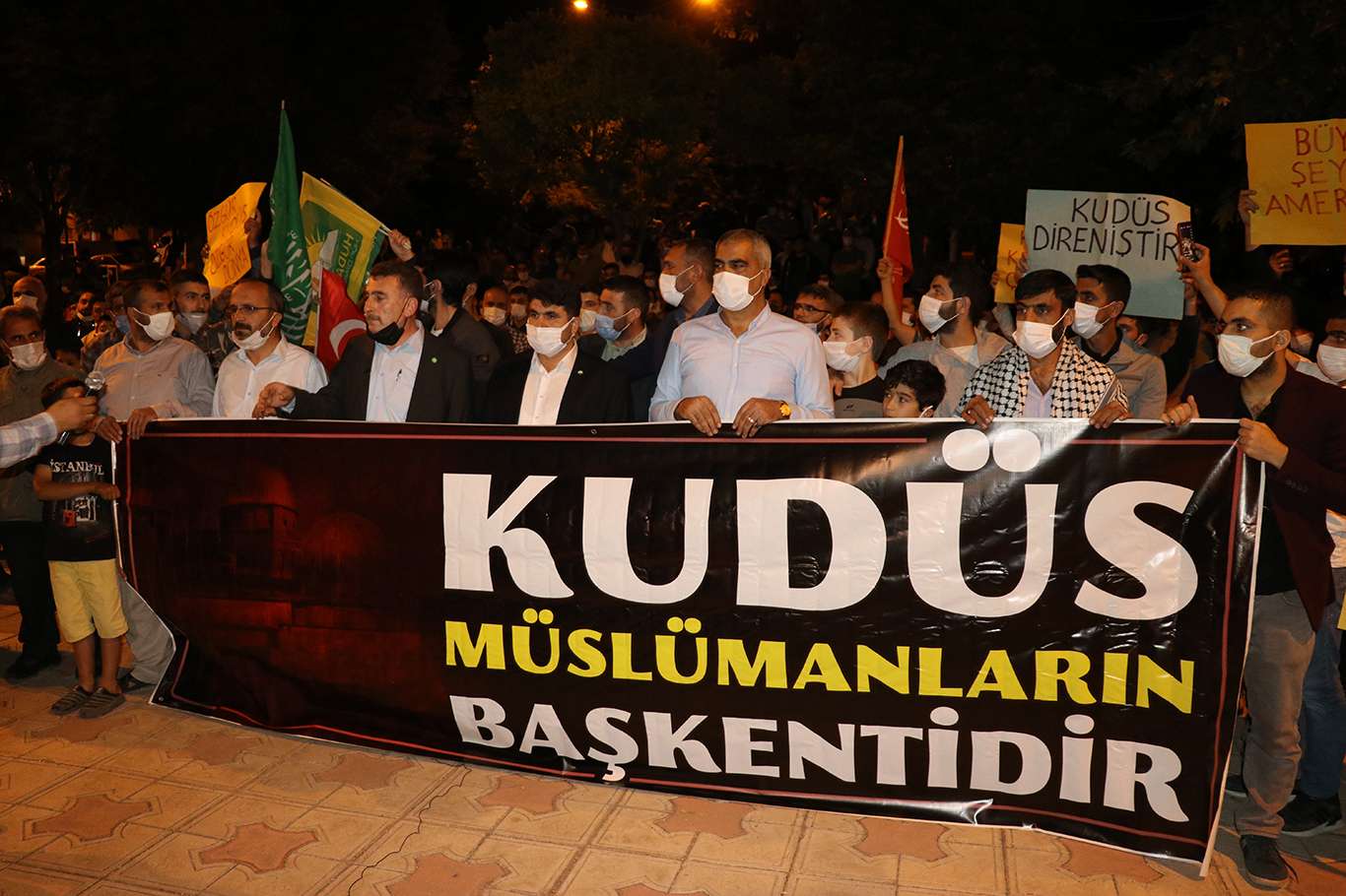 HÜDA PAR Gaziantep İl Başkanlığından siyonist işgal rejimine tepki